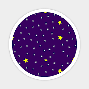 night sky stars aesthetic background Magnet